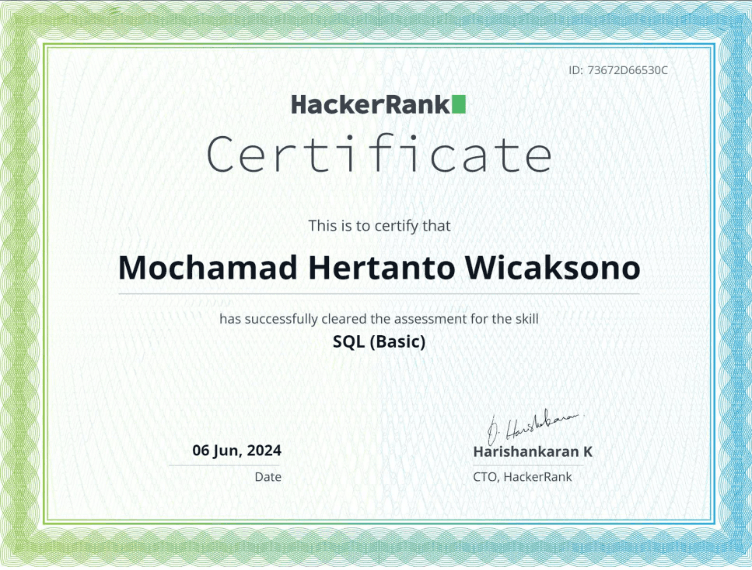 certifications