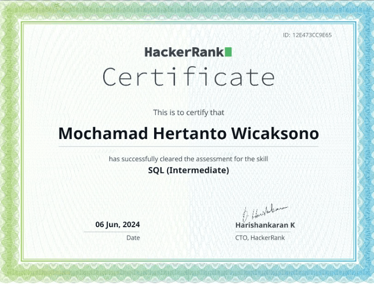 certifications